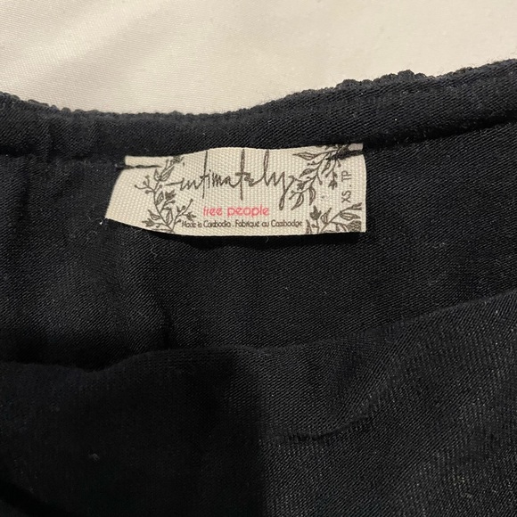 Free People Callie Bodysuit Black - Picture 5 of 7